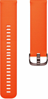 Cinturino in silicone Ricardo Pila 20mm, Orange, Quick Release