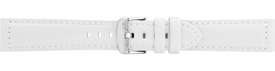 Cinturino in pelle Morellato Capri 5761D82.017 M, bianco, materiale riciclato
