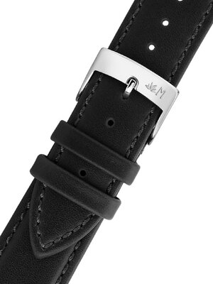Cinturino nero in pelle Morellato Kadjar 5753C23.019 L