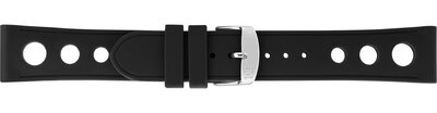 Cinturino in silicone Morellato Bracciano 5760187.019 M, nero