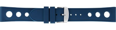 Cinturino in silicone Morellato Bracciano 5760187.062 M, blu