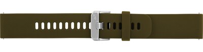 Cinturino in silicone Morellato Byte 5654187.173 M, verde, Quick Release