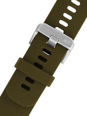 Cinturino verde in silicone Morellato Byte 5654187.173 M