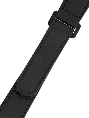 Cinturino in tessuto Morellato Grip 5762D83.019 M, nero, materiale riciclato