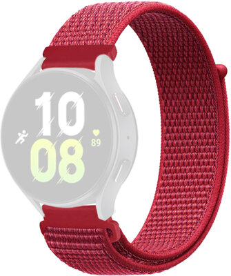 Cinturino QuickRelease 20mm, nylon, rosso, universale