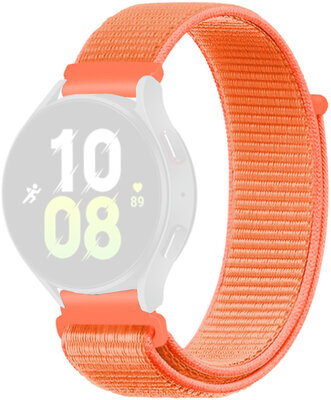 Cinturino QuickRelease 20mm, nylon, arancione, universale