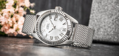 bracciale a maglia milanese Ricardo Milano, argento