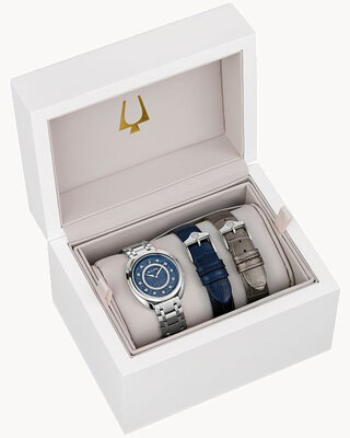 Bulova Classic Duality 96X160 (+ 2x cinturino di ricambio)