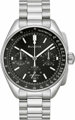 Bulova Lunar Pilot Quartz Chronograph 96K111  (+ cinturino di ricambio in pelle)