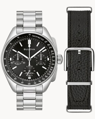 Bulova Lunar Pilot Quartz Chronograph 96K111 (+ cinturino di ricambio)