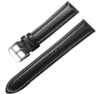 cinturino in pelle Ricardo Cagli, nero V2, Quick Release