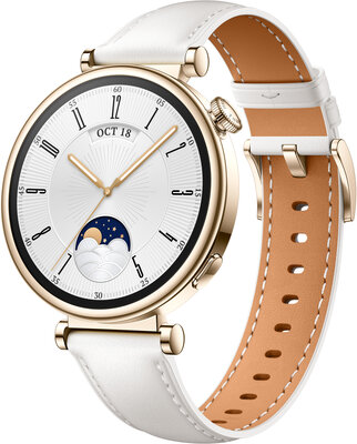 Huawei Watch GT 4 41mm, White Leather