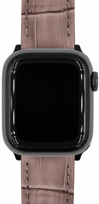 Cinturino in pelle Hirsch Duke S 01028337-1, marrone, vitello, lunghezza S, Quick Release