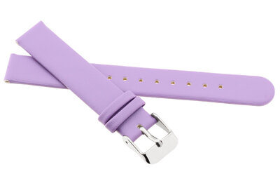 Cinturino in poliuretano per bambini 15mm, viola, fibbia argento