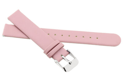 Cinturino in poliuretano per bambini 15mm, rosa, fibbia argento