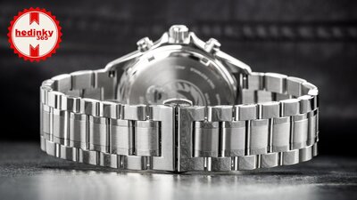 bracciale in acciaio inossidabile Ricardo Montorio, argento