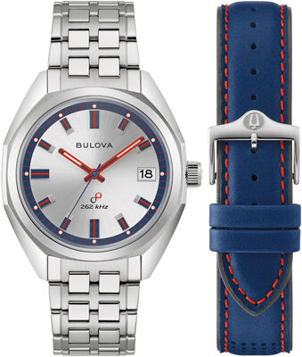 Bulova Archive Series Jet Star Quartz 96K112 Limited Edition (+ cinturino di ricambio)