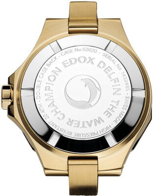 Edox Delfin Diver Date Lady Quartz 53020-37jm-nadd