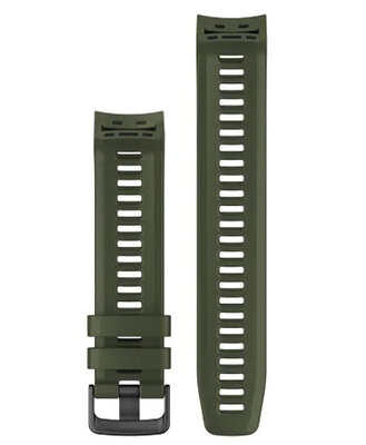 cinturino in silicone Garmin 22mm (per Instinct), verde, 010-12854-16