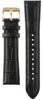 cinturino in pelle Orient UL002012K0 21mm (per modello RA-AC00), nero