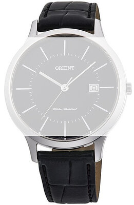 Cinturino in pelle Orient UL00E011J0 18mm (per modello RF-QD00), nero