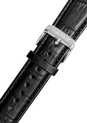cinturino in pelle Orient UL020014J0 20mm (per modelli RA-AA0A, RA-AC00, RA-AX00), nero