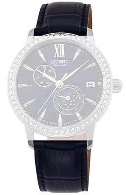 Cinturino in pelle Orient UL028013J0 18mm (per modello RA-AK00), blu