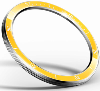 Lunetta di ricambio per Xiaomi Watch S3 Bezel (Yellow)