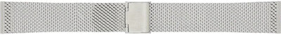bracciale in acciaio inossidabile Orient UM00F212J0 20mm (per model RA-SP00), argento, a maglia milanese