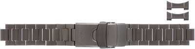 Bracciale in acciaio inossidabile Orient UM00J117N0 20mm (per modello RA-AC0L), nero