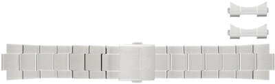bracciale in acciaio inossidabile Orient UM01A113J0 22mm (per modelli RA-AC0H, RA-AK04), argento