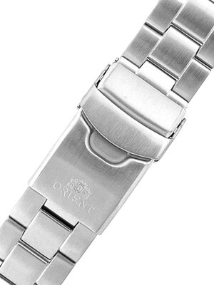 Bracciale in acciaio inossidabile Orient UM025117J0 22mm (per modello RA-AA08), argento