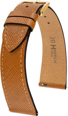 Cinturino marrone in pelle Hirsch Giffone L 01875070-1 (pelle di vitello)