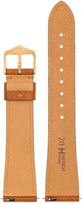 cinturino in pelle Hirsch Giffone L 01875070-1, marrone, vitello, lunghezza L, Quick Release