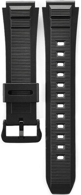 Cinturino in resina Casio 20mm (pro Casio MWA-100H), nero