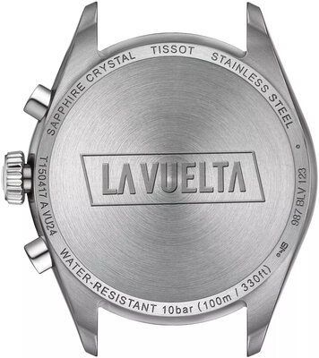 Tissot PR 100 Chronograph Quartz 2024 T150.417.11.051.01 La Vuelta 2024 Limited Edition (+ cinturino di ricambio)