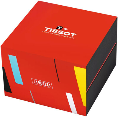 Tissot PR 100 Chronograph Quartz 2024 T150.417.11.051.01 La Vuelta 2024 Limited Edition (+ cinturino di ricambio)