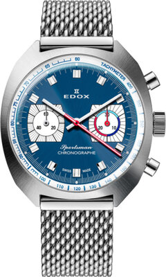 Edox Sportsman Automatic 08202-3bu-buin Limited Edition 600pcs (+ cinturino di ricambio in pelle)