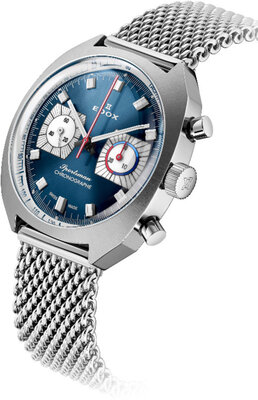 Edox Sportsman Automatic 08202-3bu-buin Limited Edition 600pcs (+ cinturino di ricambio)