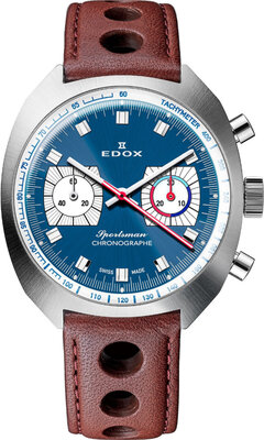 Edox Sportsman Automatic 08202-3bu-buin Limited Edition 600pcs (+ cinturino di ricambio)