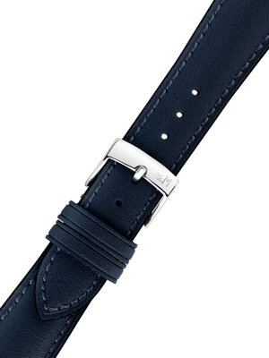 Cinturino blu in pelle Morellato Leaf 5965C91.062 M