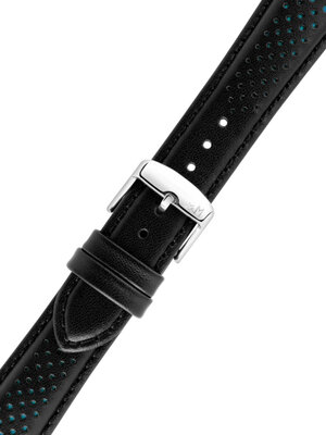 Cinturino in pelle blu nero Morellato Lipari 5966237.866 M
