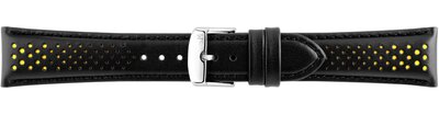 Cinturino in pelle Morellato Lipari 5966237.897 M, nero