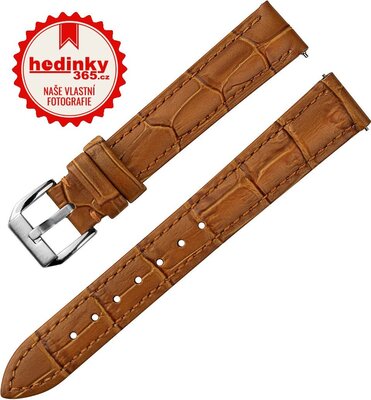 Cinturino in pelle marrone chiaro Ricardo Bergamo