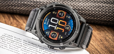 Cinturino in nylon Ricardo 26mm (per Garmin Fenix 8/7X/6X (51mm), Tactix ecc.), grigio V3, QuickFit