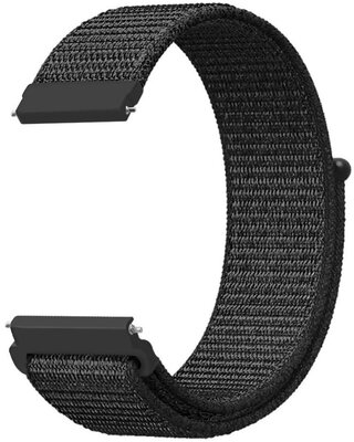 cinturino in nylon Ricardo Zoncolan 20mm, Black, Quick Release