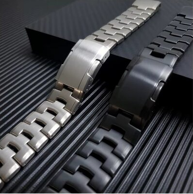 Bracciale in acciaio inossidabile Ricardo Cafragna 22mm, Silver, QuickFit