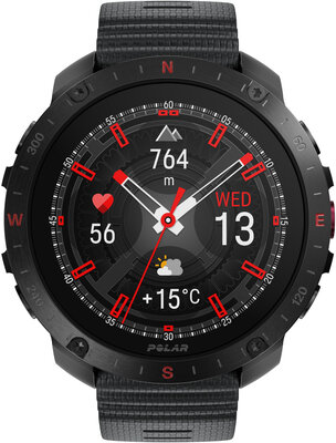 Polar Grit X2 Pro Night Black V1, taglia S-L