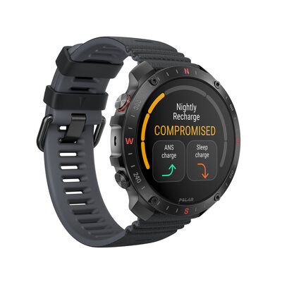 Polar Grit X2 Pro Night Black V1, taglia S-L