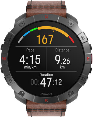 Polar Grit X2 Pro Titan, taglia M/L (+ cinturino di ricambio)